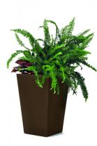 Elegancka doniczka Keter Small Planter (S-23L) - Brązowa