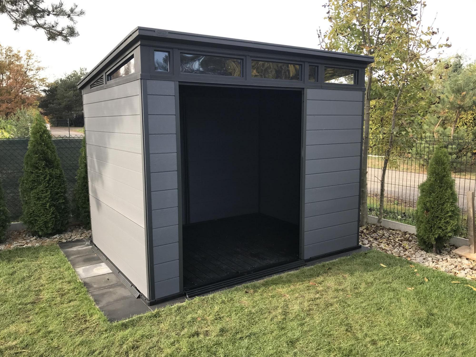 Keter Cortina 9x7 domek ogrodowy narzędziowy 279x216cm 6m2