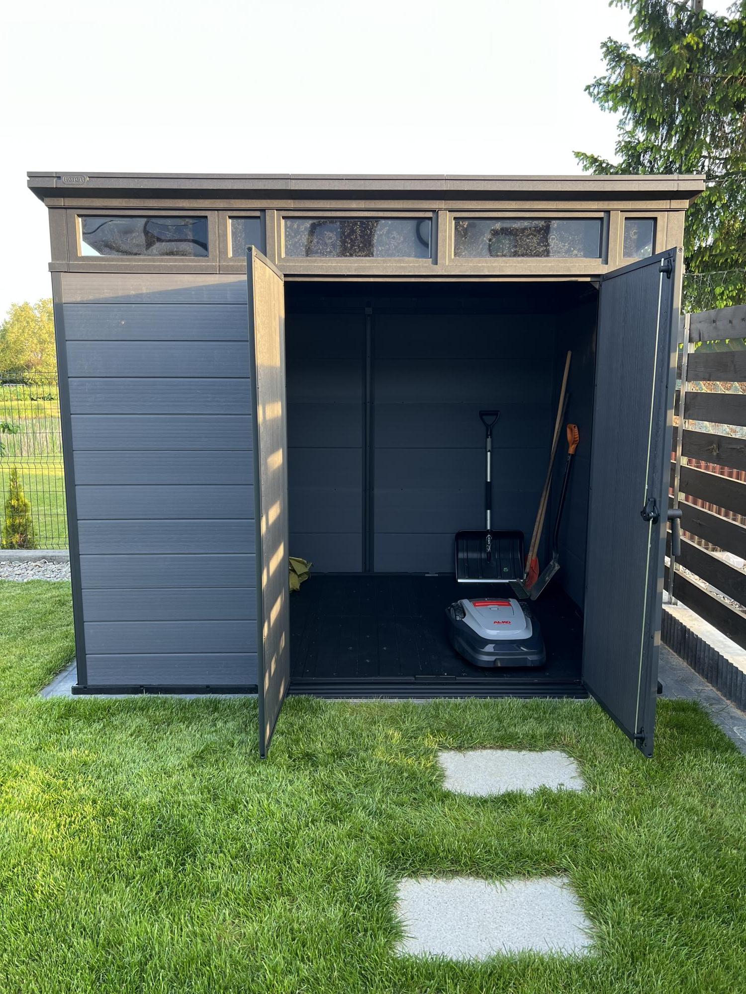 Keter Cortina 9x7 domek ogrodowy narzędziowy 279x216cm 6m2